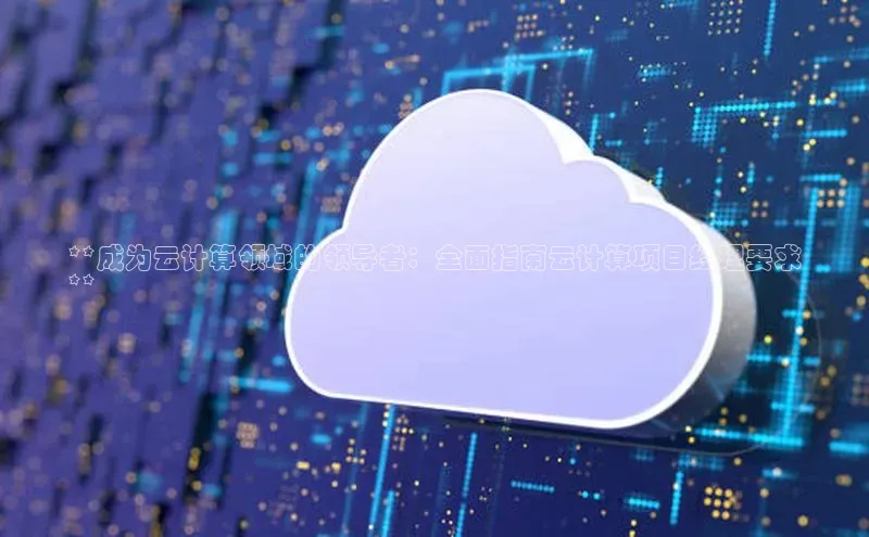 凯捷娱乐百度智能门户**成为云计算领域的领导者：全面指南云计算项目经理要求
**