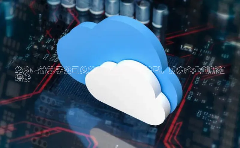 意昂4凯捷体育诸葛科技华为云计算子公司总裁：引领数字化转型，助力企业创新和
增长